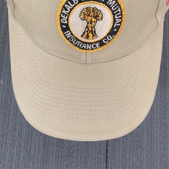 Dekalb Farm Mutual Insurance Baseball Hat Mens Adjustable Strapback Cap Falcon - Picture 4 of 12